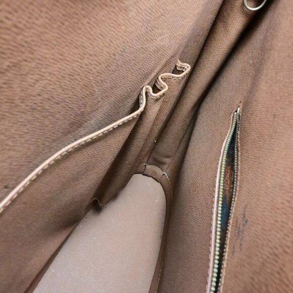 LOUIS VUITTON BABYLONE Shoulder Bag Monogram Leather Brown France - Picture 12 of 14